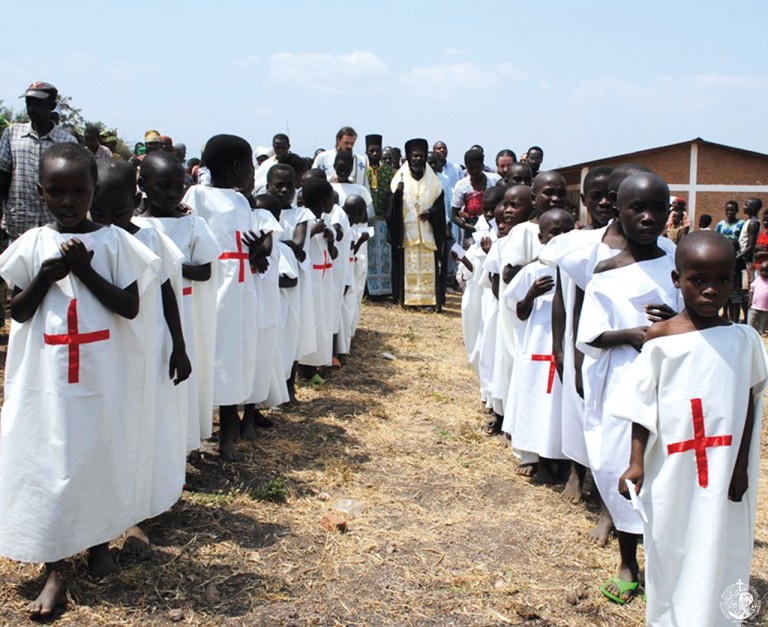 Βαπτίσεις στη Ρουάντα