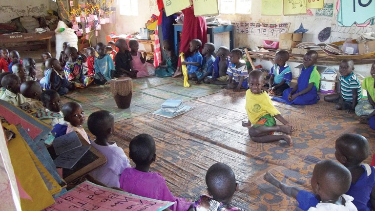 Orthodox kindergarten in Uganda