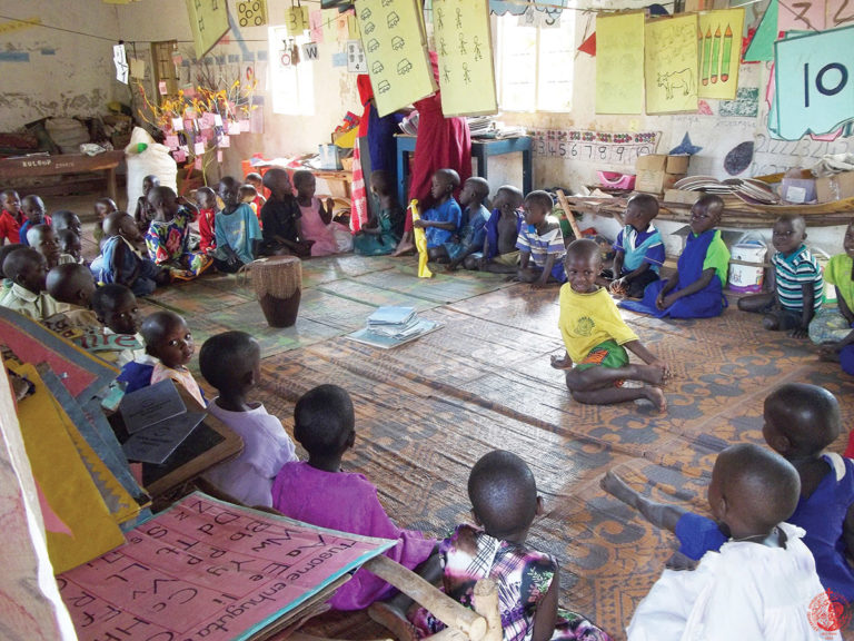 Orthodox kindergarten in Uganda