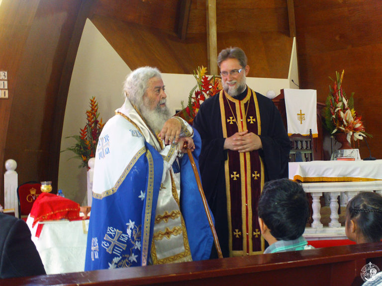 Πρώτη Ορθόδοξη Θεία Λειτουργία στα νησιά Τόνγκα (23 Νοεμβρίου 2014)