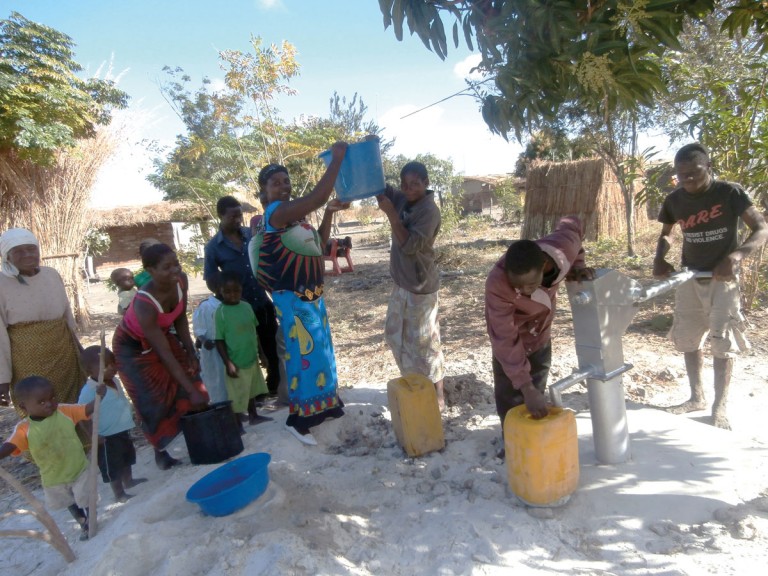 Αντλία νερού στο Ntcheu, Μαλάουι