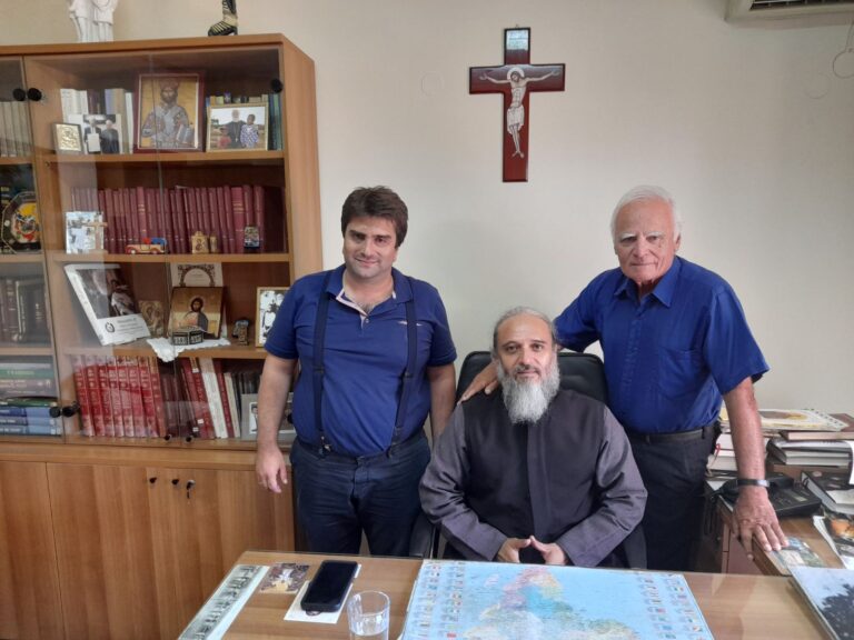 Ο Επίσκοπος Μυρίνης Αθηναγόρας στην Αδελφότητά μας