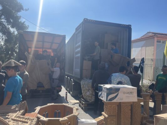 Αποστολή ανθρωπιστικής βοήθειας στο Μπενίν