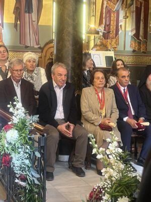 Τιμητική διάκριση της Αδελφότητας από την Ι. Μητρόπολη Καλαμαριάς