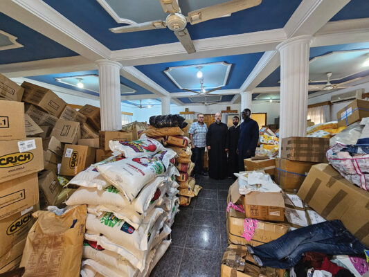 Μήνυμα ευχαριστίας του Μητροπολίτη Άκκρας για το έργο της Αδελφότητας