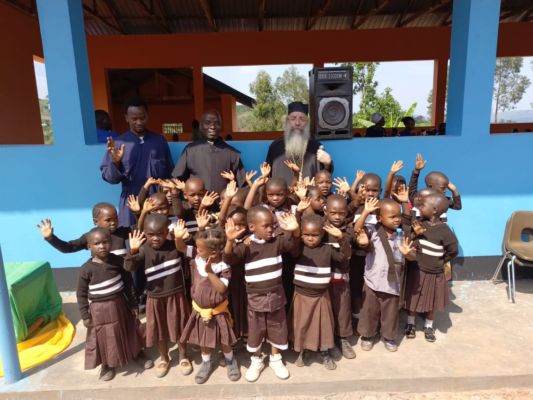 Εγκαινιάστηκε το νέο σχολείο της Αδελφότητας στην Μπουκόμπα